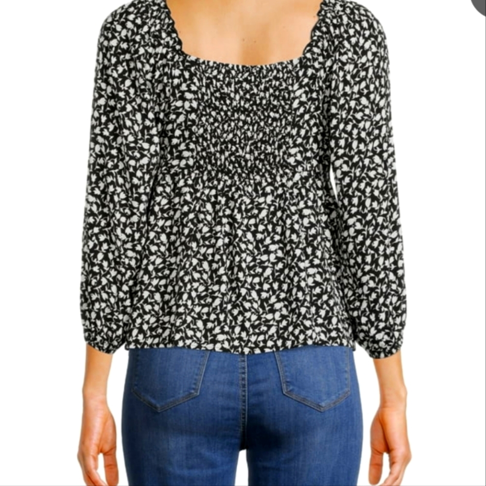 Old Navy Square Neckline Blouse